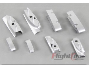 Flightline 1.6M P-38L Silver Main Wing Attachment Parts